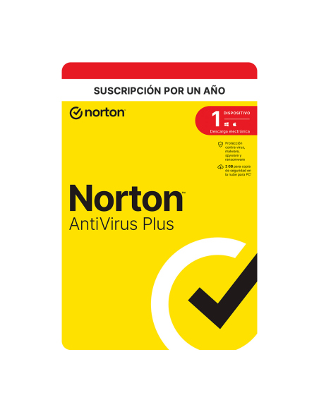 Norton Antivirus Plus 1 Dispositivo Por 1 Año