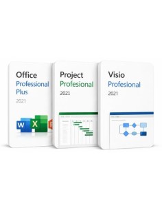Office 2021 Pro Plus + Project 2021 Pro + Visio 2021 Pro