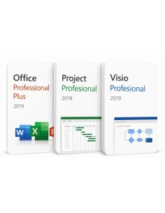 Office 2019 Pro Plus + Project 2019 Pro + Visio 2019 Pro