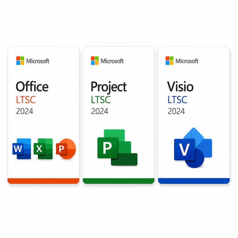 Office 2019 Ltsc Pro Plus  + Project 2019 Ltsc Pro + Visio 2019 Ltsc Pro